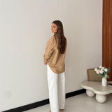 Camicia Monique 1590- CAMEL