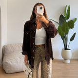 Camicia Manila 5431-MARRONE