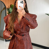 Giacca Snake GIÀ-C26-RAME