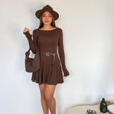 Vestitino Harris 15695-MARRONE