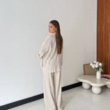 Pantalone Nora 5845 - BEIGE