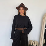 Pantalone Folys 45048-NERO