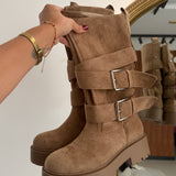 Anfibi Anaïs LQ-179- KHAKI