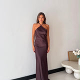 Vestito Charme 60536 - MARRONE