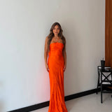Abito Cleo 28174 - ARANCIO