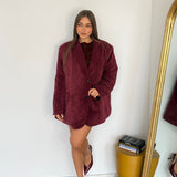 Blazer Olivia  VT-GC03-BORDEAUX