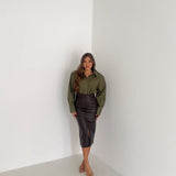 Camicia Milay JW1911 - VERDE MILITARE