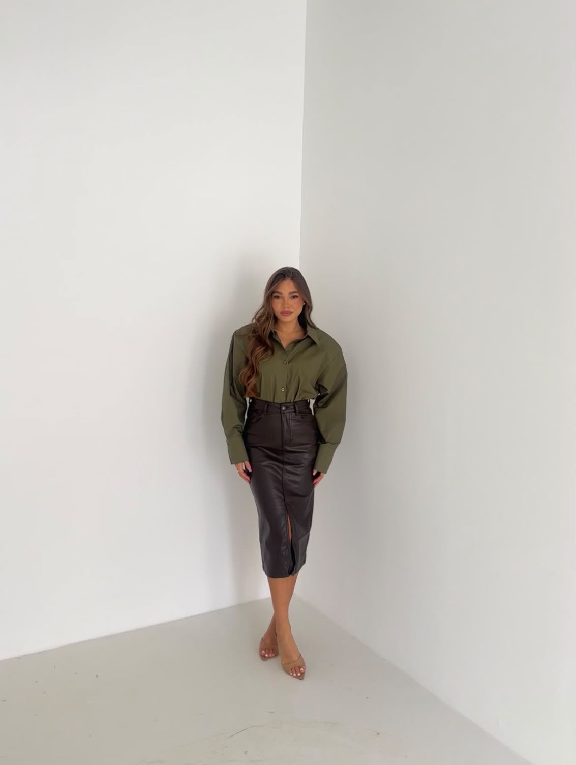 Camicia Milay JW1911 - VERDE MILITARE