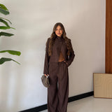 Coordinato Nayeli 66990- MARRONE