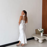Abito Ninfea 14925- BIANCO