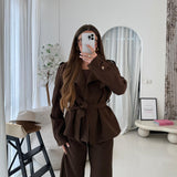 Coordinato Samira 5802 - MARRONE