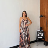 Abito Selene 27887- MARRONE