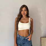 Top Lysia JUST-WEST 02711- CREMA