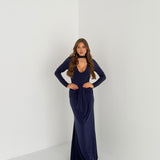 Abito Elodie 60766- BLU