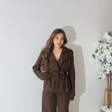 Coordinato Samira 5802 - MARRONE