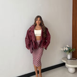 Chiodo Amelia PU8020-1 - BORDEAUX