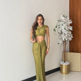 Abito Ashley 3056 - PISTACCHIO