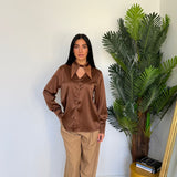 Camicia Satyn 25112-CAMEL