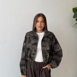 Giubbino-felpa garzata Wendy 2674-1- VERDE MILITARE