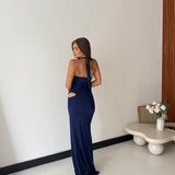 Vestito Moon 28049- BLU