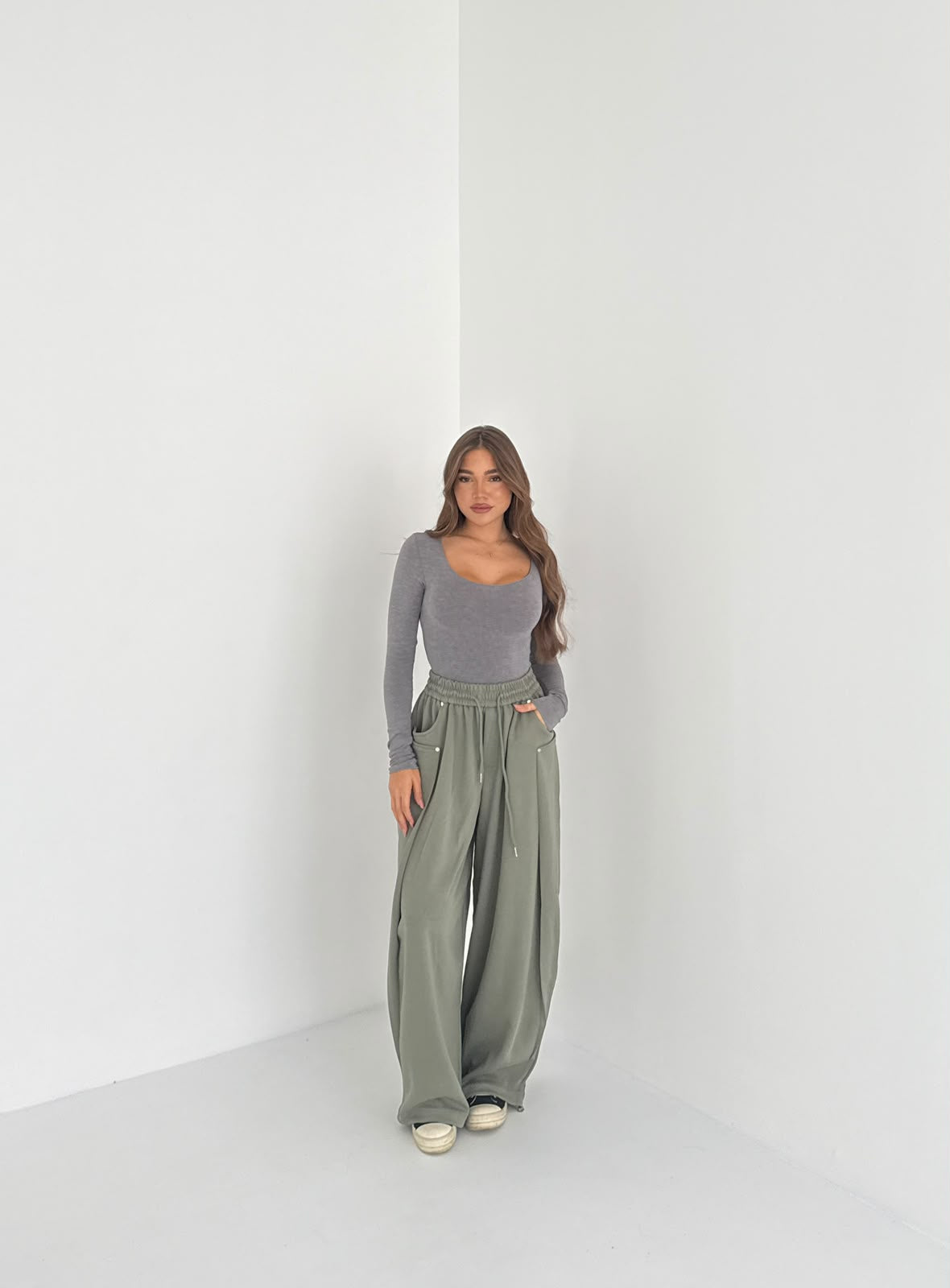 Maglia ultralight Larkin 9525- GRIGIO
