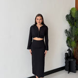 Coordinato Khloe 11437 - NERO