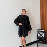 Vestitino Charlene 15810 - NERO