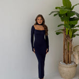 Abito Vicky 13584- BLU