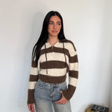 Maglioncino Melèk 07-MARRONE