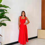 Abito Reina 26298- ROSSO