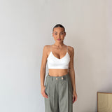 Top Bonnye 23538- BIANCO