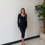 Abito Joele 8115 - NERO