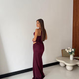 Vestito Moon 28049- WINE