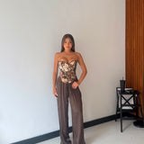 Bustino Zaira 524 - MARRONE