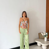 Pantalone Faye 24205 - VERDE MENTA