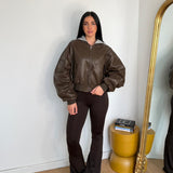 Giubbino Alexis 9407-MARRONE