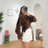 Camicia Maily  8071-1 - MARRONE