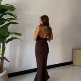 Abito Aelia 1182- MARRONE
