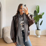 Giubbino Katy 5911-MARRONE