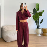 Coordinato Melissa 38415-WINE GESSATO