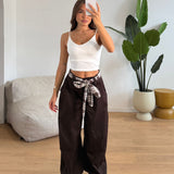 Pantalone Jasmine 96880 - MARRONE