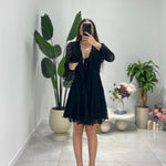 Abitino Eloisa FR - 671 - NERO - Frida Shop