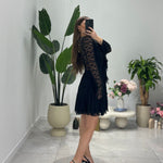 Abitino Eloisa FR - 671 - NERO - Frida Shop