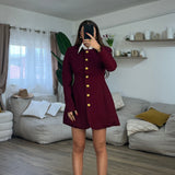 Abitino Genny 7206 (wine) - Frida Shop