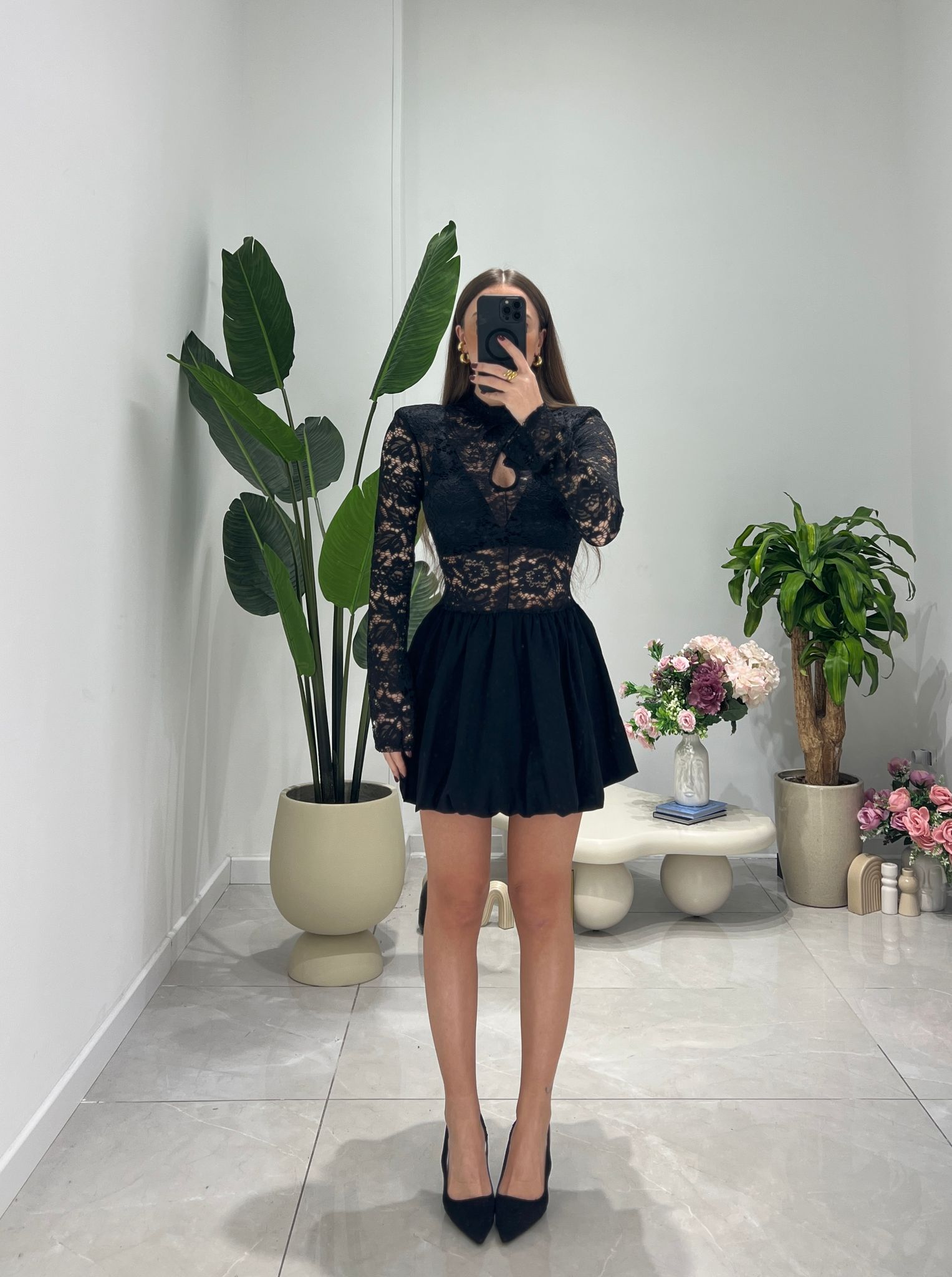 Abito Glenda FR - 135761 - NERO - Frida Shop