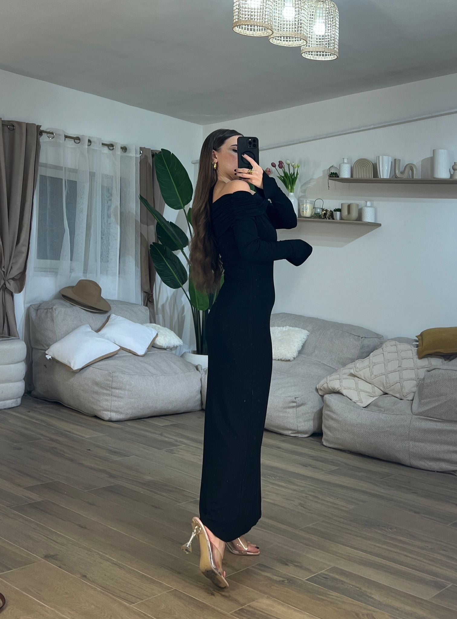 Abito Karyn 23320 (nero) - Frida Shop