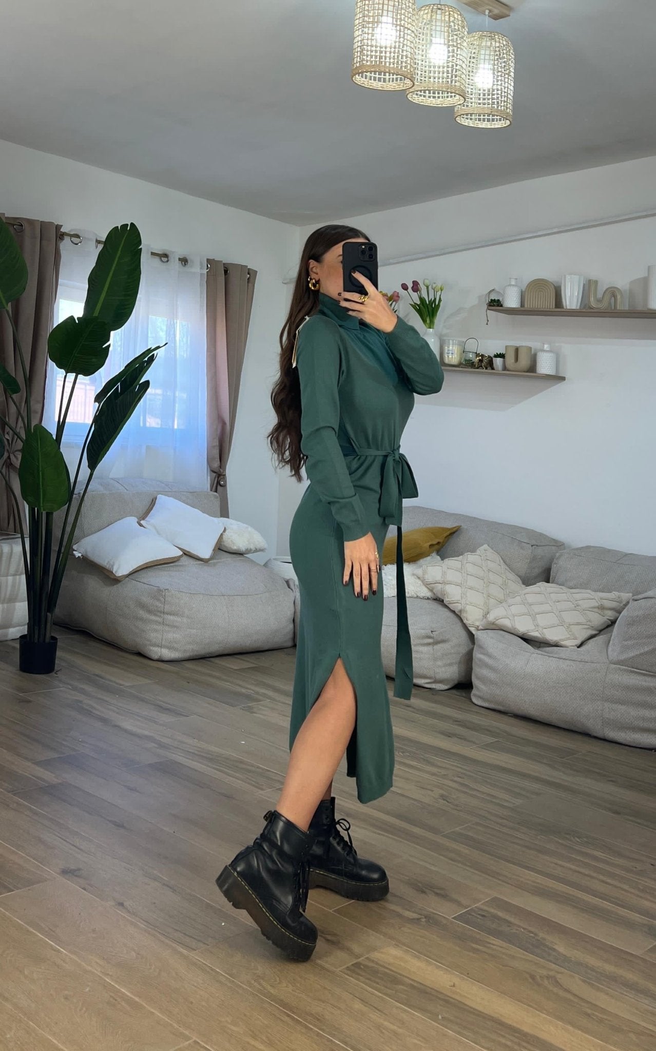 Abito Swytte 67187(verde) - Frida Shop