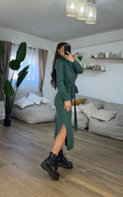 Abito Swytte 67187(verde) - Frida Shop