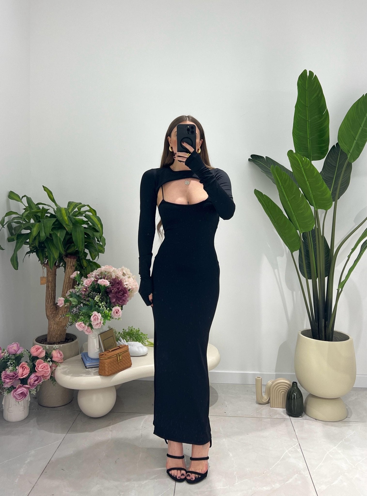 Abito Vanessa 13635 - NERO - Frida Shop