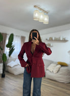Blazer Mia 6399(bordeaux) - Frida Shop